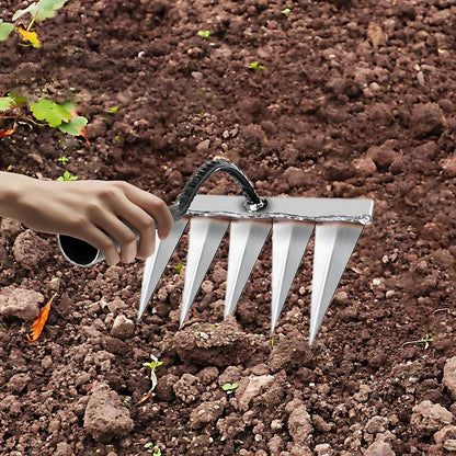 5-Tooth Carbon Steel Weeder