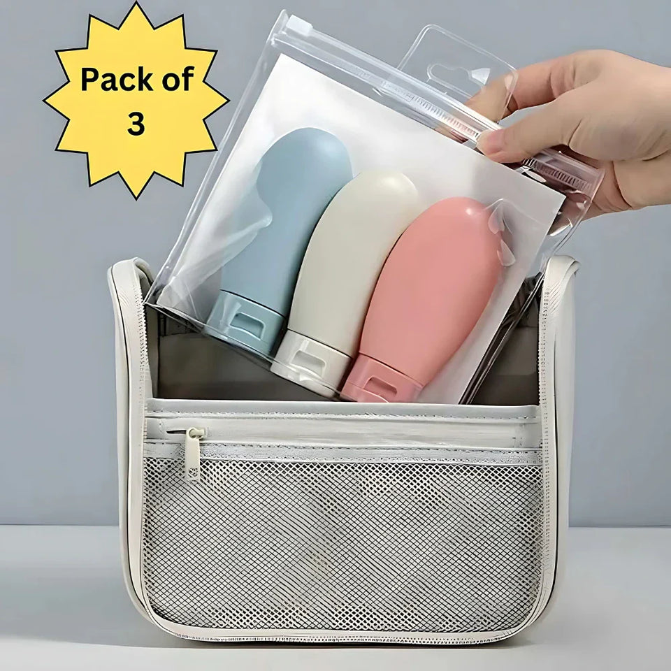 60ml Travel Bottles (3-Pack)