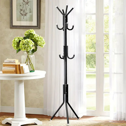 6 Hook Coat Hanger Clothes Stand Hanging