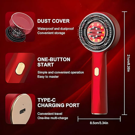 3 in 1 Red Light Therapy Hair