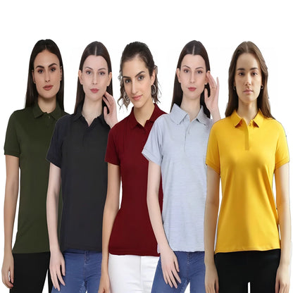 5-Pack Polo T-Shirts