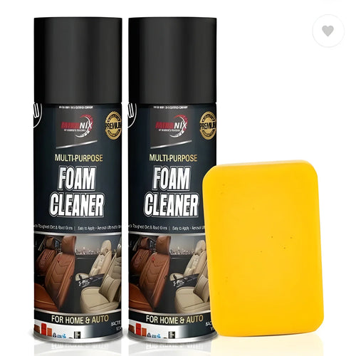 2-in-1 Foaming Car Cleaner